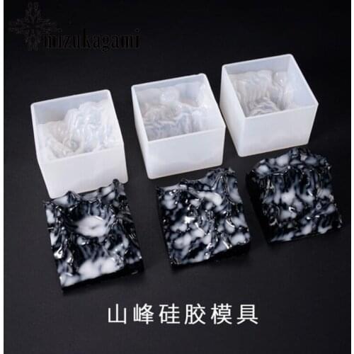 3D Snow Mountain Mold for Breaking Stubble Mountain For DIY Jewelry Making Finding Molds Accessories