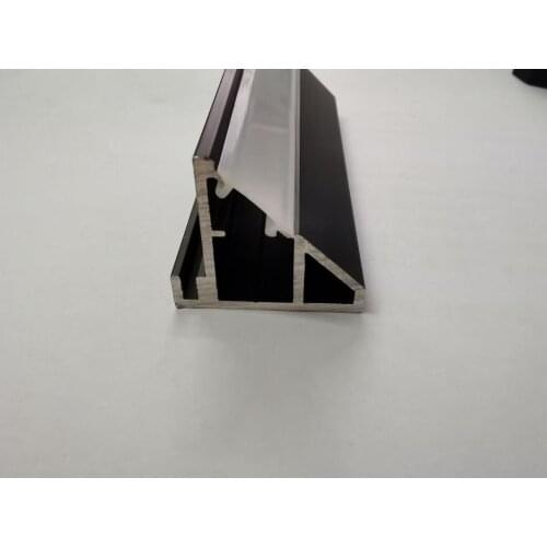 Free Shipping Corner LED Aluminium Housing Profile Extrusion Channel In Plasterboard for Led Strips Light