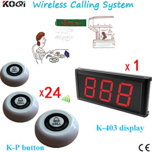 Wireless Nurse Call System Waiter Calling System K-403+K-P