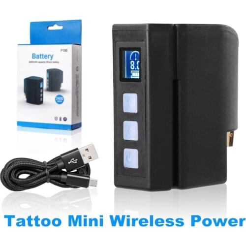 2019 New Arrival Tattoo Mini Wireless Power RCA Or DC Connection For Rotary Tattoo Machine Free Shipping