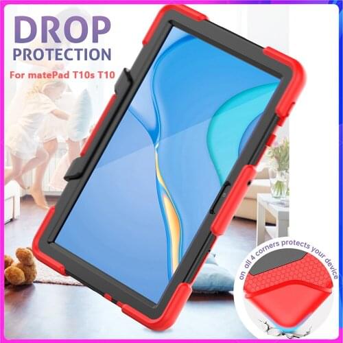 Funda Case For Huawei MatePad T10s 9.7 T10S 10.1 Tablet Case Cover T10 T10S AGS3-L09 AGS3-W09 Case with Bracket Anti-drop Enjoy2