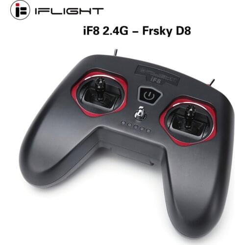 IFlight IF8 2.4G 8 channels Remote Controller OpenTX Frsky D8 2s 550mAh Transmitter Type-c interface for RC FPV Racing Drone