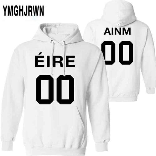IRELAND male diy free custom made name number irl pullover nation flag ie irish country eire college print logo boy clothing