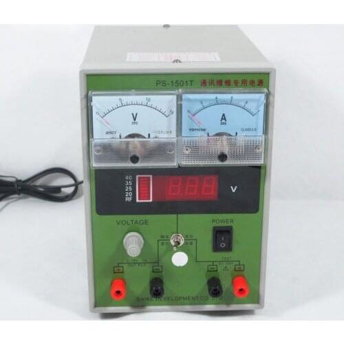 1501T DC Power Supply, Mobile Phone Repair DC Power Supply 15V 1A Adjustable H