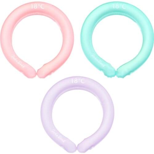 Neck Cooling Ring Cooling Neck Wraps Summer Heatstroke Prevention Ice Cushion Tube Neck Cooler For Running Camping Hiking