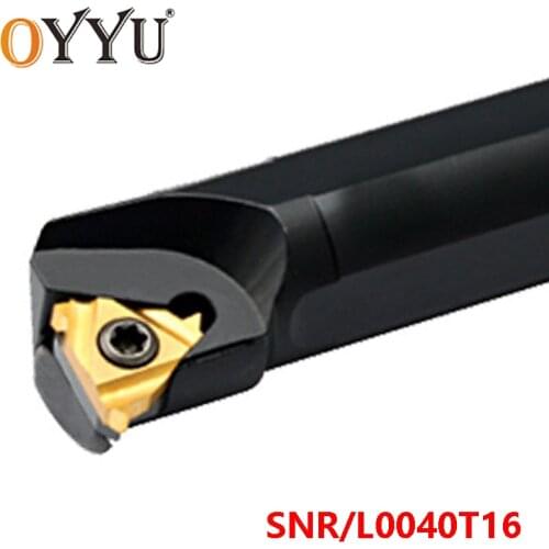 OYYU SNR0040T16 SNL0040T16 Turning Tool Holder SNR0040 SNL0040 CNC Carbide Insert Arbor Cutting Lathe Cutter use 16ER/IR