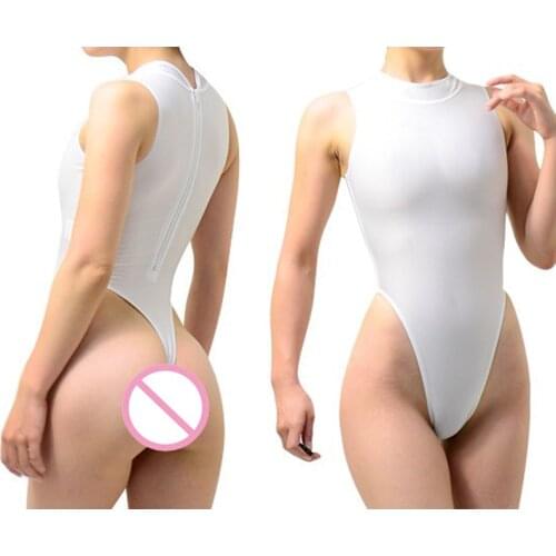 Sexy One Piece Bodysuit Swimwear High Cut Thong Leotard Erotic Women Underwear Lingerie Body Suits Erotic Lingerie F50