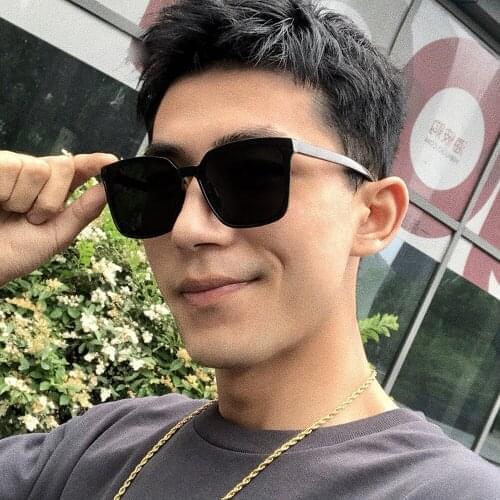 New Vintage Cateye Sunglasses Man Women Brand Designer Ocean Lens Square Eyeglasses Retro Shopping Oculos De Sol Masculino UV400