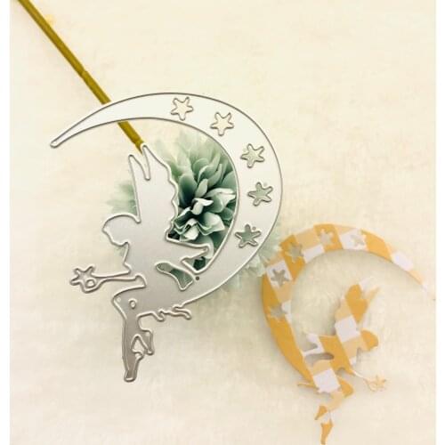 SS Creativity 1pc Fairy Silver 3D Cutting Dies Craft Paper Scrapbooking Stampin Up Stamps And Dies 2021 New Arrivals Cardmaking