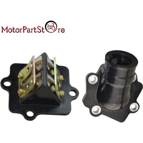 Scooters Intake Manifold Reed Valve Assembly For Yamaha Jog 50cc CY50 JOG 50 CG50 49cc 50cc Minarelli Engine Vino zuma BWS Vento