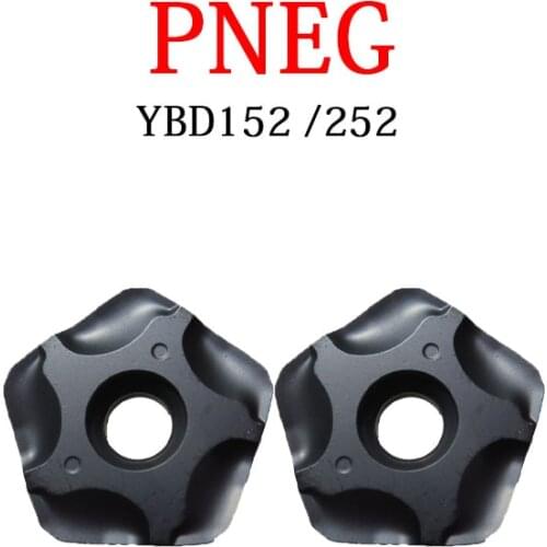 PNEG Inserts 110512R 110512R-CF 110512R-CM 110512R-CR YBD152 YBD252 Cast Iron Processing CNC Machine Lathe Cutting Tool Holder