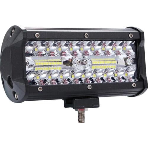 High Bright 400W LED 3 Rows 7inch 40000LM Work Light Bar Driving Spotlight for Truck Boat