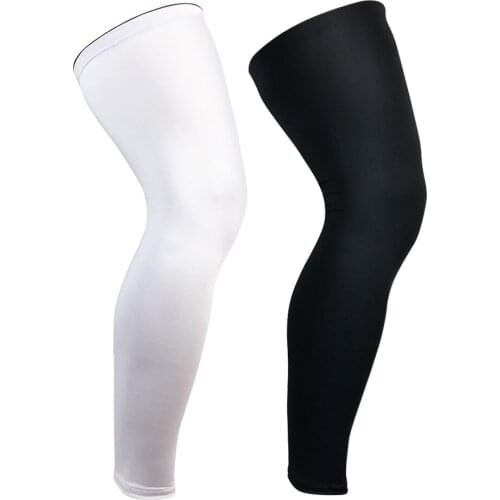 1PC Ice Silk Compression Sleeves Knee Pads for Men Basketball Brace Elastic Kneepad Protective Gear Support Volleyball Support
