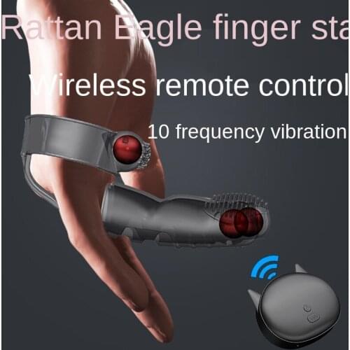 10 Kinds of Vibrating Finger Sleeve Flirting GSpot Nipple Massage Clit Stimulate Masturbator Lesbian Orgasm Sex Toys for Women