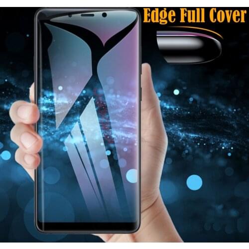 3D edge Full Cover Tempered Glass For Samsung galaxy S10 lite S10 S9 S8 Plus J701 Note 10 Pro 5G Note 9 8 note9 Screen Protector