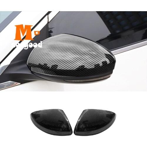 Car Styling Accessories ABS Chrome/ Carbon Fibre for Nissan Sentra 2020 Car Side Door Rearview Mirror Cover Trim Sticker Shell