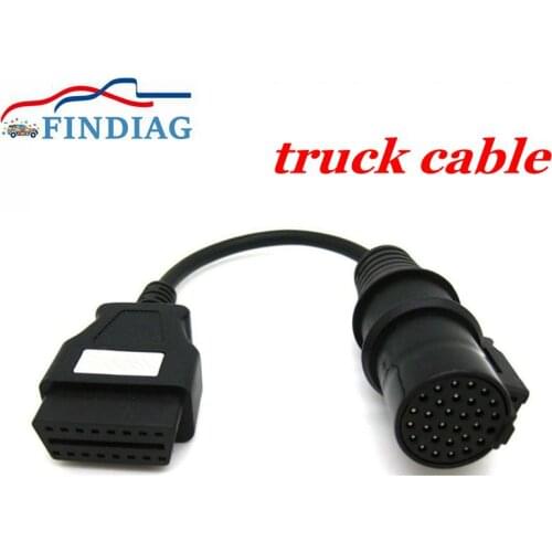 Truck Cable 30PIN for IVECO to OBDII Female 16Pin Connector for Iveco Diesel Car 30 PIN Diagnostic Connection Extension Transfer