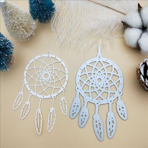 Dreamcatcher Metal Cutting Dies Large size Scrapbooking For wedding Card Making DIY Embossing Cuts New Craft Pattern