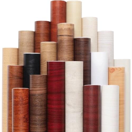 60X10M wood grain door sticker bedroom waterproof self-adhesive decorative wall sticker