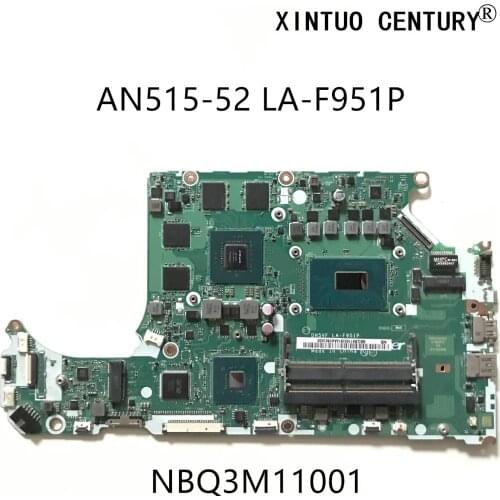NBQ3M11001 For Acer Nitro 5 AN515 AN515-52 Laptop Motherboard DH5VF LA-F951P REV:1A W/ I5-8300H GTX1050 4GB 100% tested working