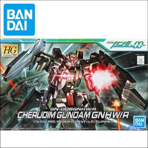 Original Gundam Model HG 1/144 GUNDAM CHERUDIM GNHWIR Mobile Suit Kids Toys