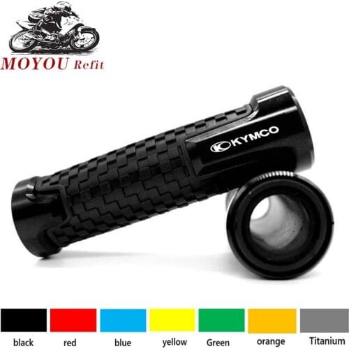 Motorcycle handle grips racing handlebar grip For KYMCO DownTown 350 300i Xciting 250 CK250T 300 CK300T 400 500RI S400 K-XCT