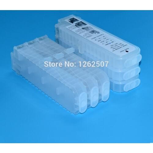 With SCC chips! 280ml*6pcs Refill Empty Ink cartridge PFI 102 For Canon PF500 iPF510 IPF600 IPF610 IPF605 Pinter