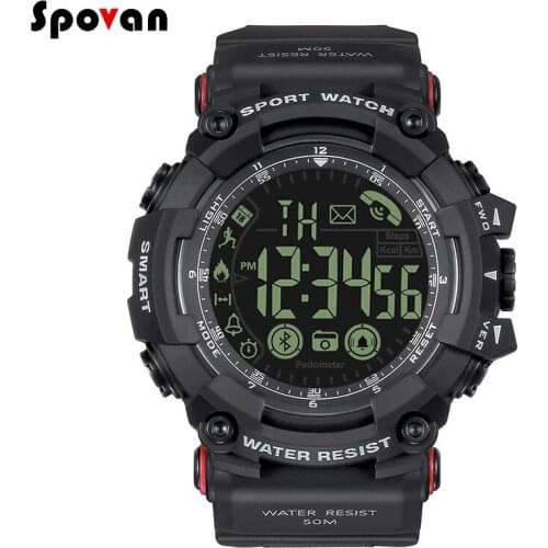 Sport Smart Watch Men Professional Waterproof 5ATM Bluetooth Call Reminder Digital Clock SmartWatch For iOS Android Xiaomi Phone
