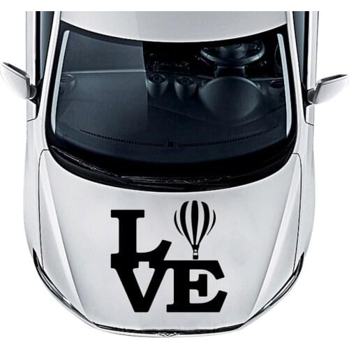 Cartoon Hot Air Balloon Car Assessoires Vinyl Decal Sticker Car Motorcycle Car Styling