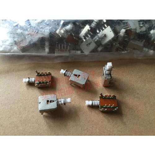 [VK] South Korea JPS2251S self locking lock switch 6 feet key switch power supply direct key switch wide body button