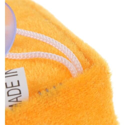 1 Pair Fuzzy Dice Rear View Mirror Hangers Car Pendant Interior Decoration Auto Accessories