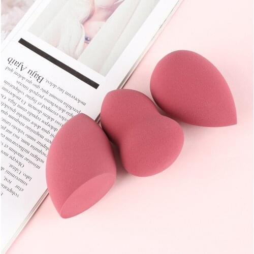 2/3pcs Women Waterdrop Makeup Sponge Puff Egg Face Foundation Powder Cream Blending Blender Puff Beauty Cosmetic Makeup Tools
