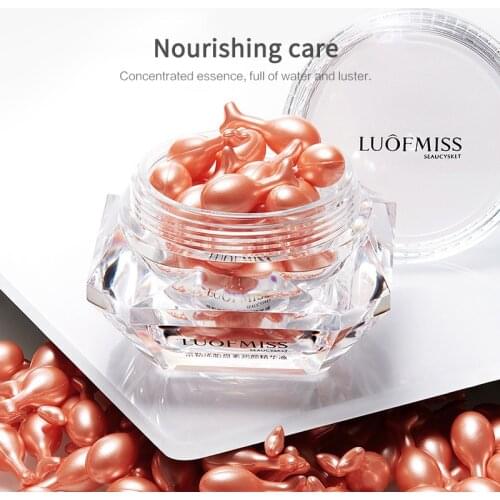 25PCS/Bottle Fullerene Placenta Face Essence Capsule Facial Serum Moisturizing Hydrating Anti-wrinkle Whitening Skin Care TSLM2