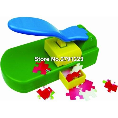 Big size Puzzle shaped save power paper/eva foam craft punch Scrapbook Handmade punchers DIY hole punches puncher