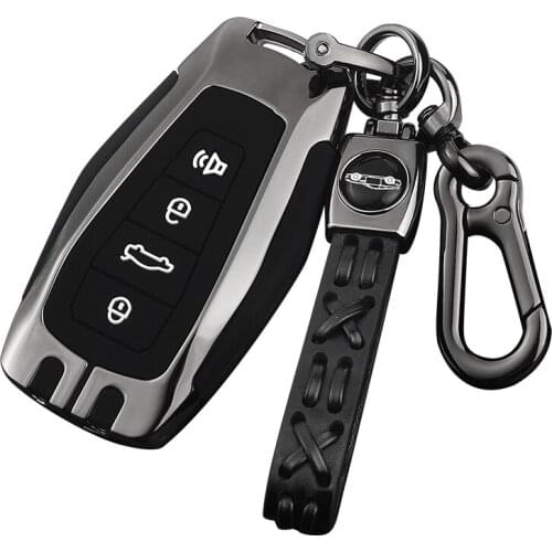 Galvanized Alloy Car Key Case Full Cover For Geely Coolray 2019-2020 Atlas Boyue NL3 Emgrand X7 EX7 SUV GT GC9 Borui Accessories