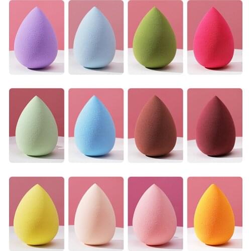 Water Drop Makeup Sponge Professional Cosmetic Puff For Foundation Concealer Cream Make Up Blender Soft Water Sponge Wholesale