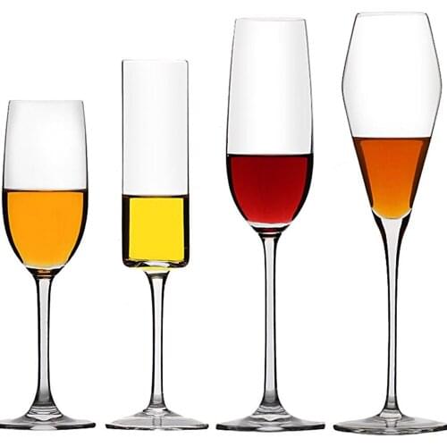 2pcs Champagne Crystal Glass Cup Elegant lead-free Wine Goblet Toasting Flute Glass Birthday Wedding Christmas Gift Utensil