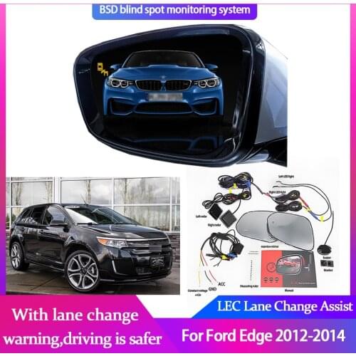 Millimeter Wave Radar Blind Spot for Ford Edge 2012-2014 BSD BSA BSM Microwave Monitor Detectors Safety Change Assist Warning