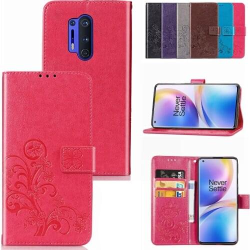 Fashion Ultra Thin Wallet Phone Case For One Plus Nord N100 N10 5G 9 9R 8 8T Pro Luxury Solid Color With Card Slot Bracket Cases