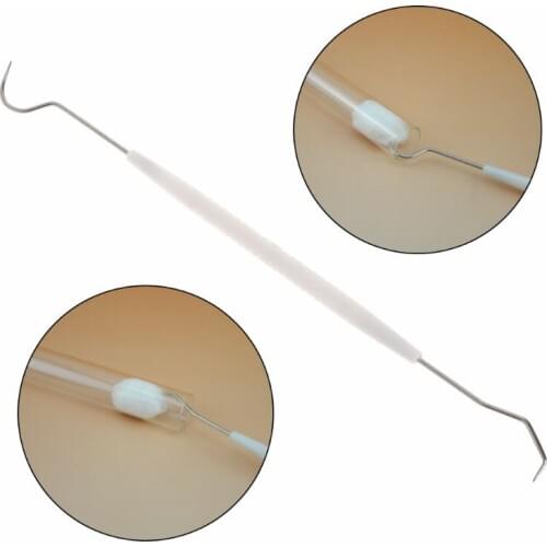 Ant Equipment Cleaner Remover Cleaning Hook Double Head Tools Test Tube Stainless Steel Nest Clean Insect Supplies