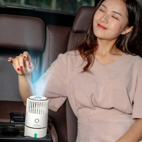 New Rain Dew Humidification Cleaner To Taste Deodorization Sterilization Car Household Mute USB Portable Air Purifier