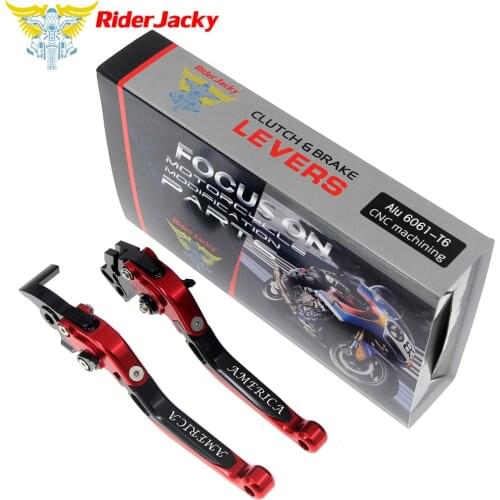 Riderjacky For Triumph AMERICA 2004-2005 Motorcycle CNC Folding Extendable Brake Clutch Levers