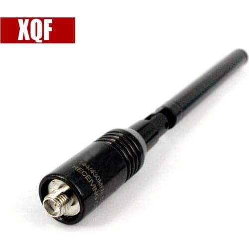 XQF NA 774 SMA-Famale VHF UHF Dual Band Telescopic Antenna For UV-5R UV-B5 UV-B6 two way radio