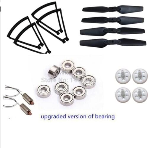 YH 19HW YH-19HW Rc Drone Quadrocopter Spare Parts motor blade Main gear Propeller Guard Ring bearing set