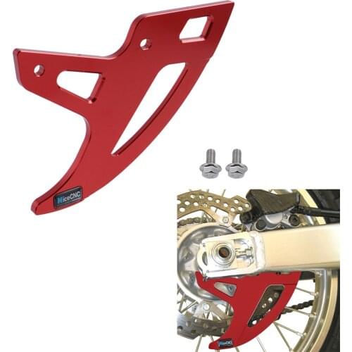NICECNC Rear Disc Brake Guard For Honda CRF 250R 450R 250X 450X 250RX 450RX 2005-2021 CR 125R 250R 2002-2007 Cover Protector