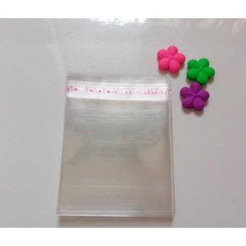 1000pcs Opp Bag Self Adhesive Clear Transparent Bags For Women/Cloth/Gift/Jewelry Pouches Small Plastic Bags Display Packing Bag