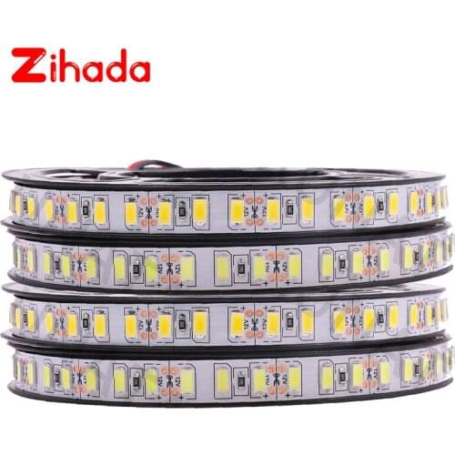 DC 12V 5630 LED Strip 120leds/m SMD 5730 Lights Width 8mm 10mm Flexible Tape Led Strip Light Natural White/ Warm White 5m