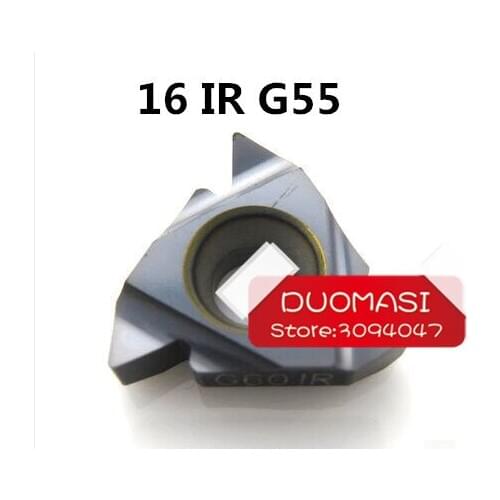 16 IR G 55 ,Indexable Tungsten Carbide Threading Lathe Inserts for Threaded Lathe Holder,thread turning tool holders