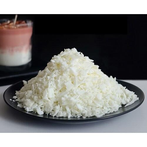 200g Natural Soy Wax For DIY Candle Making Smokeless Waxed Candles Wicks Raw Material Handmade Gift Resin Making Supplies