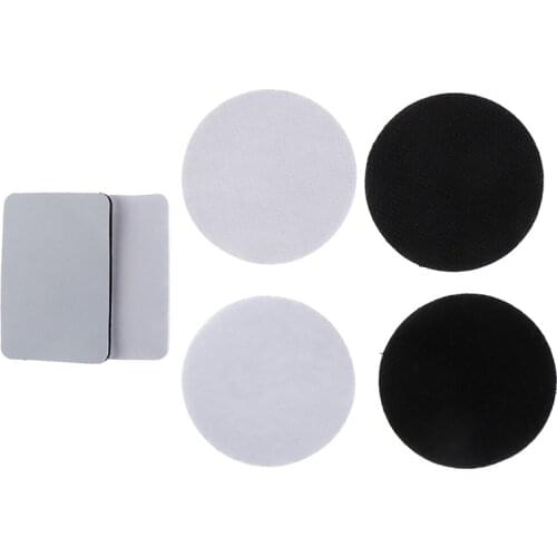 5pairs Seamless Double-sided Fixed Velcro Adhesive Sofa Bed Sheets Rug Table Cloth Anti-running Anti-slip Floor Home Decoration
